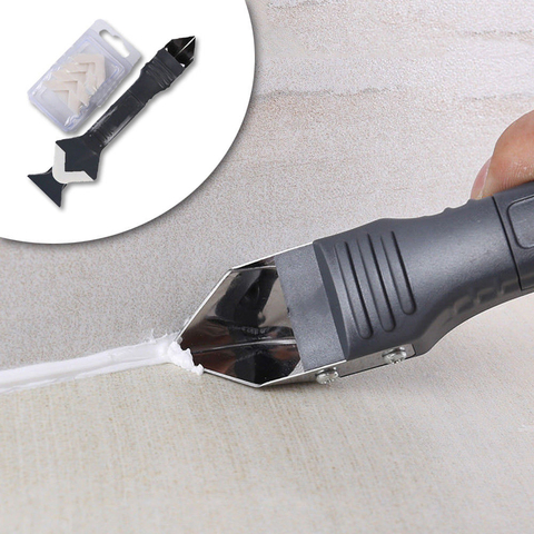 New 3 in 1 Silicone Sealant Remover Tool Kit Set Scraper Caulking Mould Removal Useful Tool For Home ► Photo 1/5