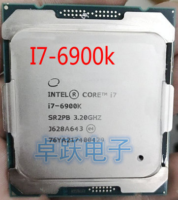 Original Intel Core I7-6900K I7 6900K 3.20GHZ 20M 14nm 8-CORES LGA2011-3 Processor free shipping ► Photo 1/1