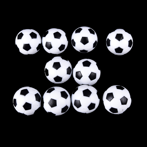 10PCS/Set dia 32mm Plastic Foosball Table Football Soccer Ball Football Fussball Sport Gifts Round Indoor Game High Quality ► Photo 1/6