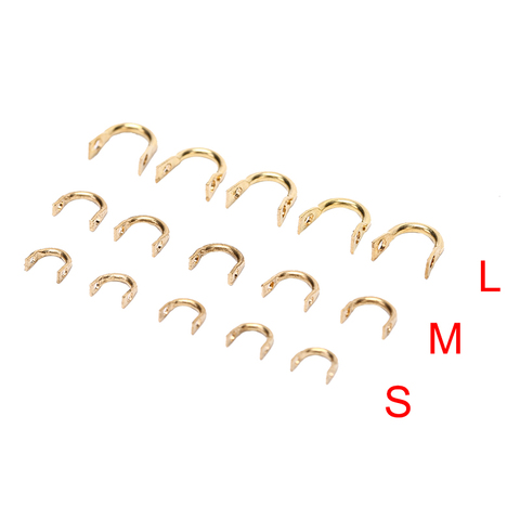 50PCS Easy-Spin Clevises Spinner Easy Spin Brass DIY Fishing Lures Accessories ► Photo 1/6
