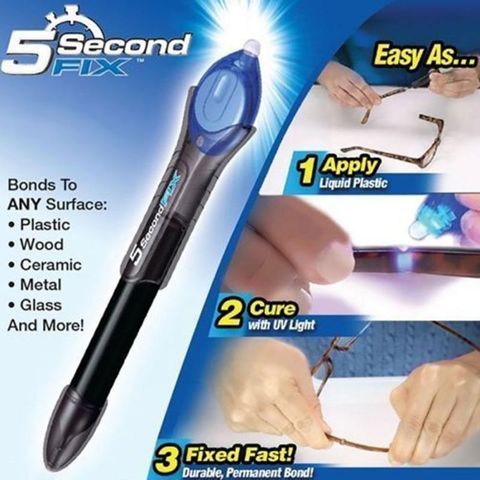 1PC Anything in 5 second Fix UV Light Repair Tool With Glue Super Powered Plastic Welding Compound ► Photo 1/6