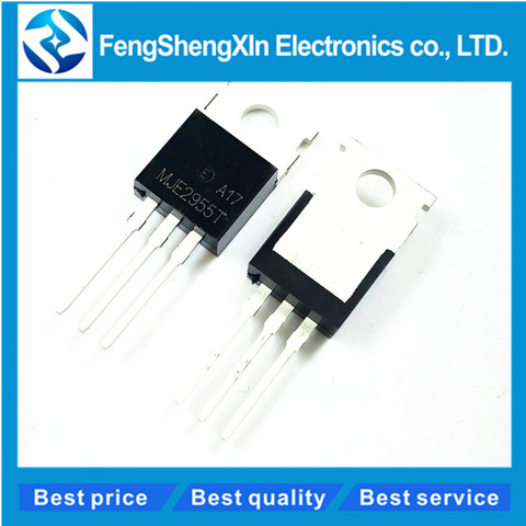 10pcs/lot MJE2955T MJE2955 TO-220  PNP Power Transistors ► Photo 1/1