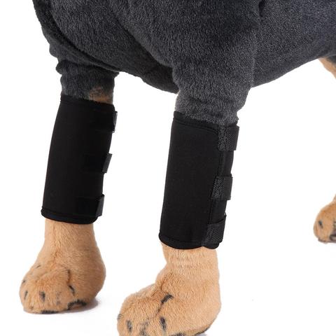 2PCS Pet Elbow Protector Protecting Dog's Leg High Quality Dog Surgery Wound Protector Leg Wrap Protects Support Brace Knee Pads ► Photo 1/6