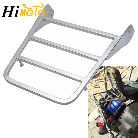 Chrome Motorcycle Sissy Bar Luggage Rack For Yamaha V Star V-Star 400 650 1100 Classic XVS 1998-2011 Dragstar XVS 1100 2000-2011 ► Photo 1/6