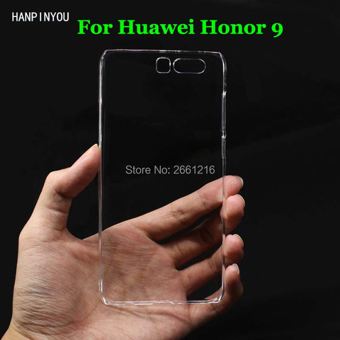 For Huawei Honor 9 New Hard PC Case Ultra Thin Clear Hard Plastic DIY Cover Protective Skin For Huawei Honor 9 5.2