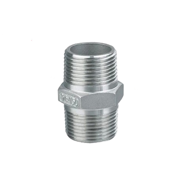Male Equal Straight Welding Nipple Joint Pipe Connection 304 Stainless Steel 