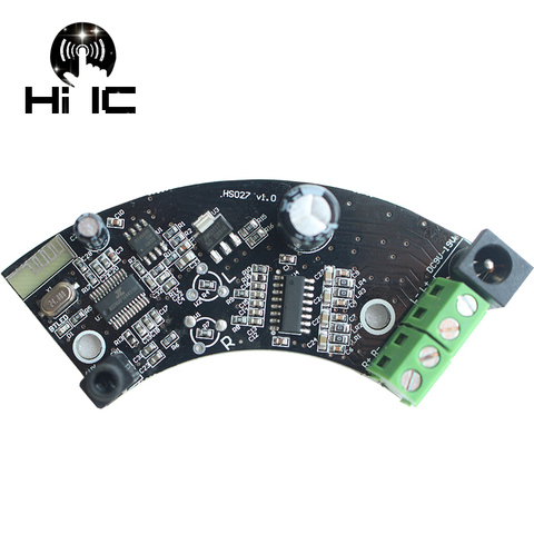  Audio Power Amplifier Board 2 Channel  Ceiling Speaker Background Music Amplifier 2.0*12W ~2.0*35W DC12V~19V ► Photo 1/5