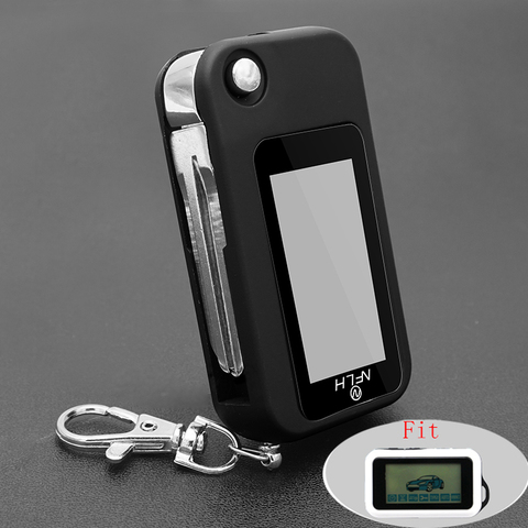 E90 Case Keychain for Two way car alarm system Starline E90 E91 E92 E93 E95 E96 E60 2-way LCD remote controller Key Fob Chain ► Photo 1/4