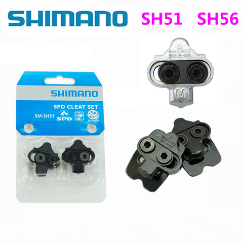 Shimano SM-SH56 SH51 SPD MTB Mountain Bike Bicycle Pedal Cleat Set Cleat Nut 