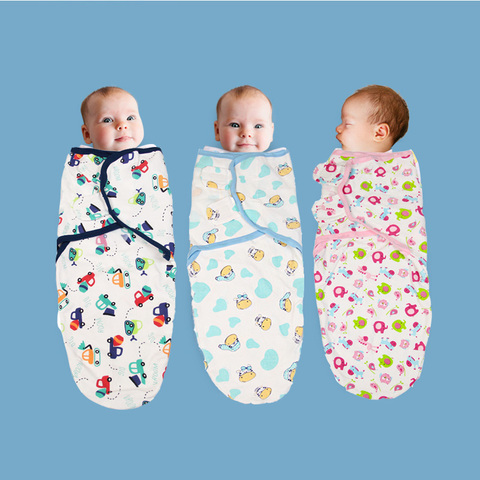 Newborn Baby Swaddle Wrap Parisarc 100% Cotton Soft Infant Newborn Baby Products Blanket & Swaddling Wrap Blanket Sleepsack ► Photo 1/6