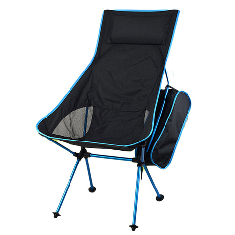 Collapsible Camping Chair, Outdoor Lightweight Foldable Chair with Storage Bag, Portable Fold up for Hiking,Picnic,Fishing,BBQ ► Photo 1/6
