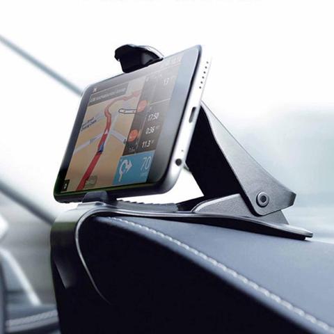 Adjustable Universal Cradle GPS Holder HUB Dashboard Phone Mount Smartphone GPS Navigation Black Car Holder Support ► Photo 1/5