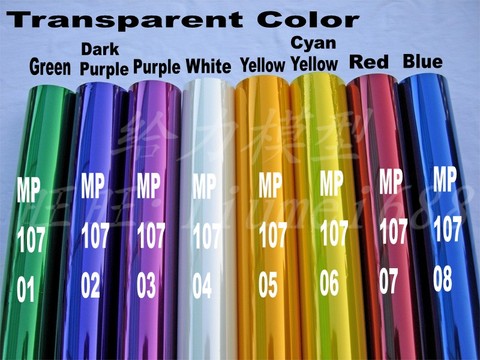 5Meters/Lot Tranparent Colors Hot Shrink Covering Film For RC Airplane Models DIY High Quality Factory Price Free Shipping ► Photo 1/6