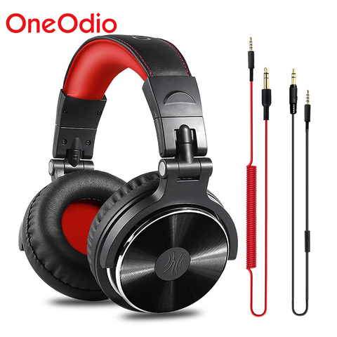 Oneodio DJ Wired Over-ear Headset With Microphone Hifi Studio DJ Headphones Professional Stereo Monitor Foldable Earphones ► Photo 1/6