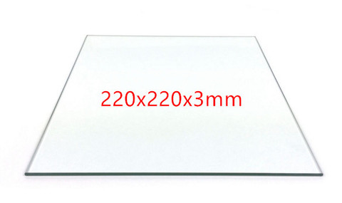 Smartrap 3D printer 220x220 mm Glass Build Plate Borosilicate/Tempered glass plate For Heated Bed MK2 /MK3 ► Photo 1/3