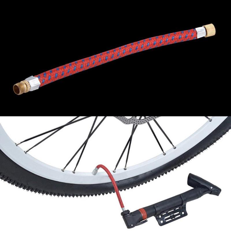 Portable Cycling Bicycle Bike Tire Air Pump Inflator Replacement Hose Tube_A Wn 