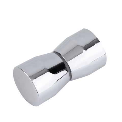 stainless stee Single Hole Round Sliding Glass Door Handle Door Handles For Shower Cabin Accessory Shower Room Parts ► Photo 1/6