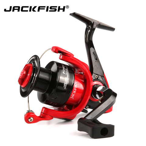JACKFISH High Speed Fishing Reels G-Ratio 5.0:1 Bait Folding Rocker spinning wheel fishing reel carpa molinete de pesca ► Photo 1/6