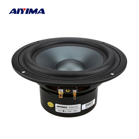 AIYIMA 1Pc 6.5 Inch Mid Woofer Speaker Fever Bass Loudspeaker Bookshelf Floor Sound Music DIY Speakers Column For Home Theater ► Photo 1/1