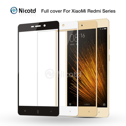 Tempered Glass For Xiaomi Redmi 4X 4A Pro Prime Note 4X Full