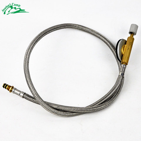 Jeebel Universal Gas Stove Adapter Hose Connector Regulator for Outdoor Camping Tank LPG Cylinder Head Adapter ► Photo 1/6