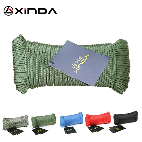 Xinda catch rope rope mountaineering outdoor auxiliary line 9 core life-saving rope equipment safety rope 31 meters ► Photo 1/6