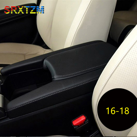 SRXTZM 3pcs/set Center Console Lid Armrest Box Microfiber Leather Protective Cover Trim For Honda Civic 10th Gen 2016 2017 2022 ► Photo 1/6