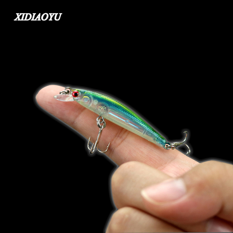 1Pcs sinking Minnow Fishing Lure hard Hard temptation Bait 5cm 2.5g Fishing bait  ► Photo 1/1