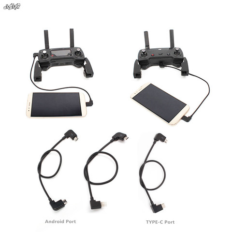 Remote Control Data Cable Connecting Phone Tablet Line for dji mavic mini / air / pro 1/ spark /mavic 2 pro & zoom drone ► Photo 1/5