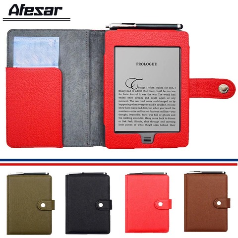 Touch Folio Flip Book Cover Case for Capa Amazon Kindle Touch 2011 2012 ebook eReader Magnetic Closured Pouch Case with s pen ► Photo 1/6