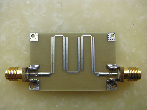 NEW 2.4GHZ microstrip bandpass filter ► Photo 1/1