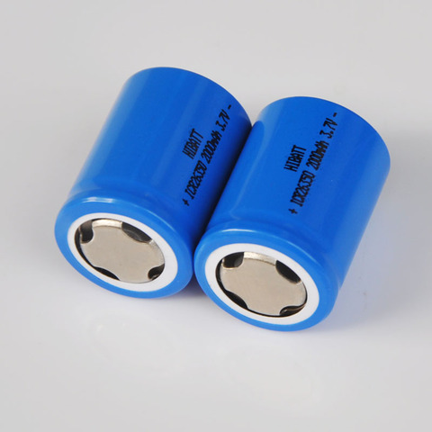 2-5PCS 3.7V 26350 Rechargeable lithium ion battery icr26350 li-ion cell baterias 2000MAH for flashlight electric razor shaver ► Photo 1/2