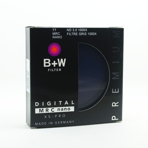 B+W 810 ND1000 77mm MRC Ultra Thin Neutral Density 10 Stop for Camera ND 1000 67 72 77 82 ► Photo 1/6
