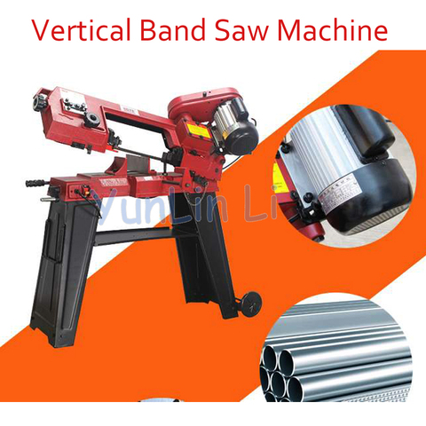 GFW5012 Vertical Band Saw Machine for Metal Woodworking Band Saw Machine Metal/ wood Band Sawing Machine Double Use 750W ► Photo 1/1