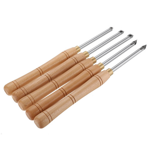 Brand New Wood Turning Tool Carbide Insert Cutter With Wood Handle Lathe Tools Round Shank Woodworking Tool ► Photo 1/6