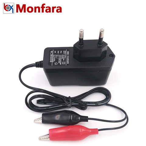12V 1A Automotive Motorcycle Battery Charger Car Motor Lead-Acid AGM GEL Auto Cellular 12 V Power Charge Supply Adapter 220 Volt ► Photo 1/6