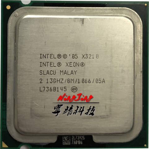 Intel Xeon X3210 2.1 GHz Quad-Core CPU Processor 8M 105W LGA 775 ► Photo 1/1