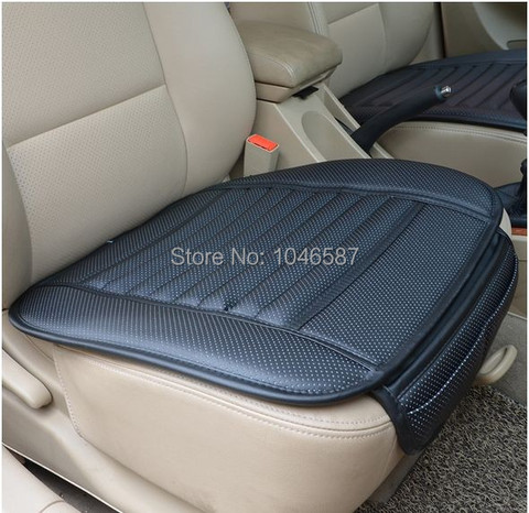 car seat cushion car supplies deodorant Car seat covers premium seat Pad bamboo charcoal leather monolithic seat cushion ► Photo 1/6