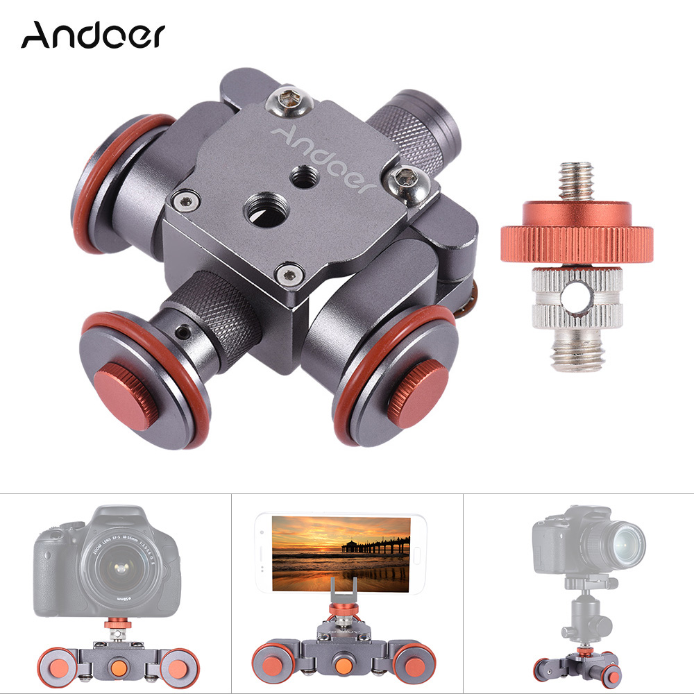 andoer motorized camera dolly slider