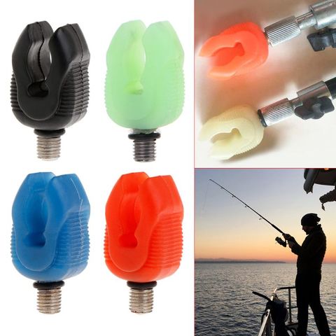 Universal Professional Fishing Rod Holder Head Silicone Soft Night Luminous Pole Support Tackle Accessories-DS MT ► Photo 1/6