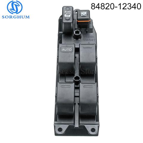 84820-12340 Power Window Master Control Switch For Toyota Corolla 1997-2004 7AFE 4AFE 3ZZFE 84820-42060 84820-60110 8482012340 ► Photo 1/5