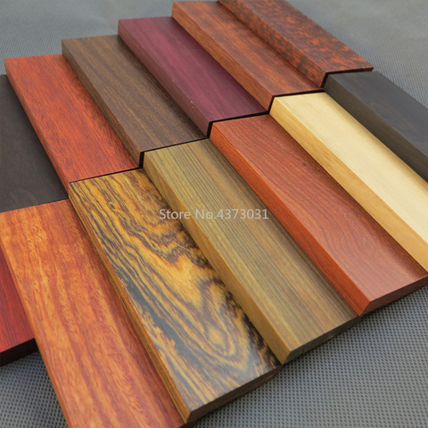 1piece DIY knife handle material Various kinds of wood for handicraft materials 120x40x10mm ► Photo 1/5