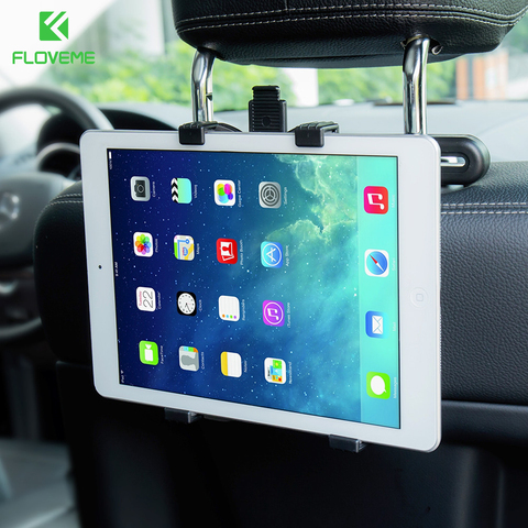 FLOVEME 7-11'' Universal Auto Car Tablet Holder For iPad Pro 11 Mini 1 2 3 4 5 Air 2 Stand Car Back Seat Headrest Mount Holder ► Photo 1/6