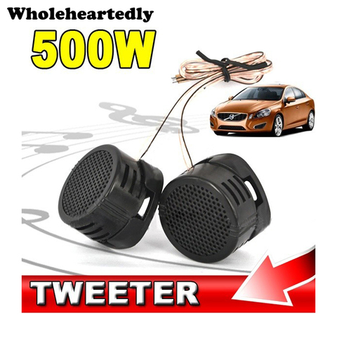 Universal High Efficiency 2x Car Mini Dome Tweeter Loudspeaker Loud Speaker