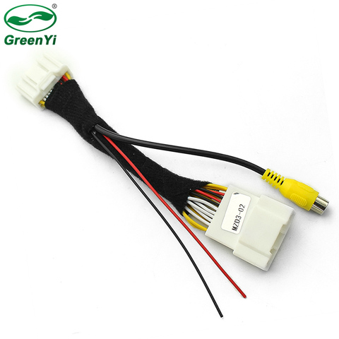Car Rear View Camera RCA Video Convert Cable RCA Connection Adapter For Mazda CX-5 CX5 CX 5 2015-2022 OEM Monitor ► Photo 1/6