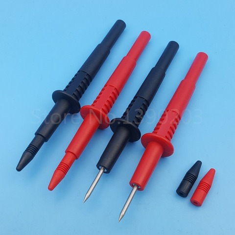 4Pcs 2mm Stainless Steel Multimeter Test Probe Pin Fit For 4mm Banana Connector ► Photo 1/4