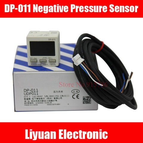1pcs Digital Vacuum Pressure Gauge DP-011 Negative Pressure Sensor -100-+100KPA ► Photo 1/1