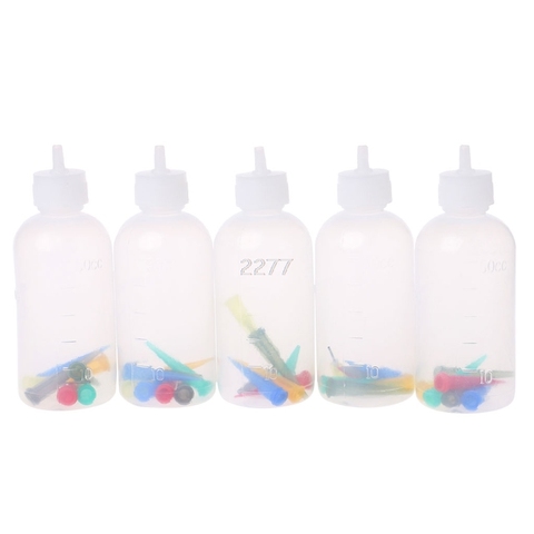5PCS Jam Painting Squeeze Bottles With 35 Nozzles Cake Decor 50ML Baking Pastry MAY18 dropshipping ► Photo 1/6
