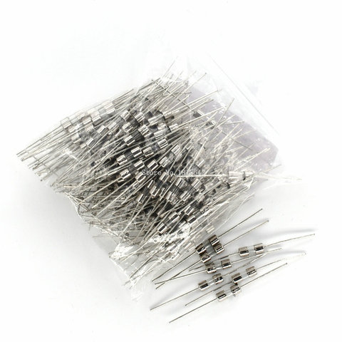 10PCS 3*10mm Glass Fuse Fast Blow Break With Pin 3.6x10mm Glass Tube 2 Pins 0.5A 1A 2A 3A 3.15A 5A 8A 10A 250V F0.5A-F10A ► Photo 1/2
