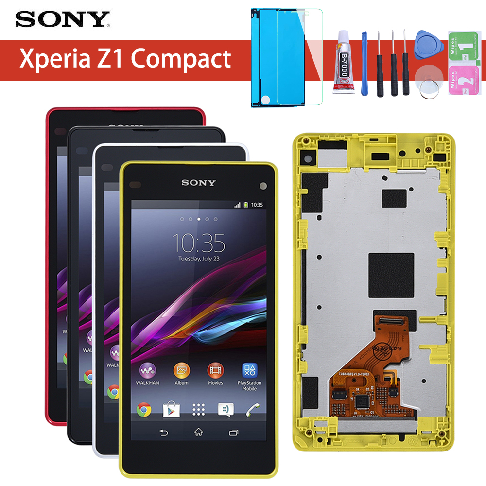 Dag vleugel gouden Price history & Review on Touch Screen For Sony Xperia Z1 Mini Compact  D5503 M51w LCD Display Digitizer Sensor Glass Panel Assembly With Frame |  AliExpress Seller - ShenZhen Repair Center Store 
